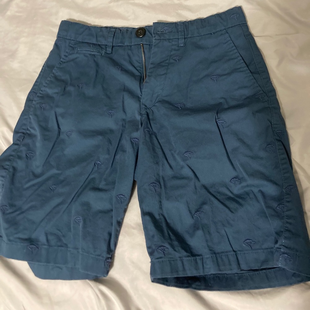 Blue shorts